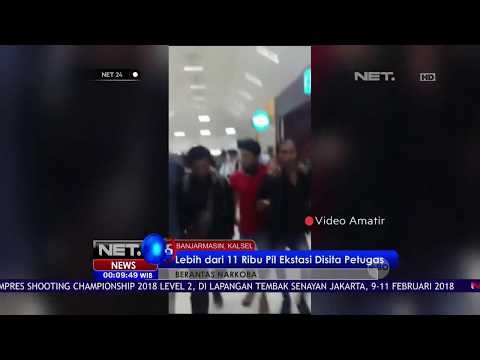 Lebih Dari 11 Ribu Pil Ekstasi Disita Petugas - NET 24