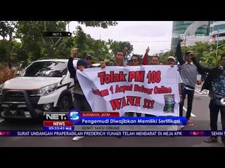 Demo Taksi Online Menhub Temui 15 Perwakilan Pedemo - NET 5