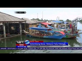 Gelombang Besar Nelayan Takut Melaut - NET 5