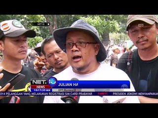 Sopir Taksi Online Tuntut Cabut Permenhub No.108  - NET 10