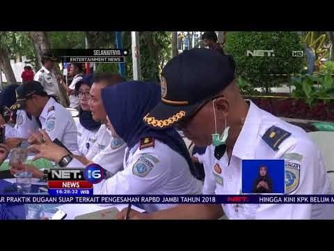 Petugas Gabungan Razia Taksi Online - NET 16