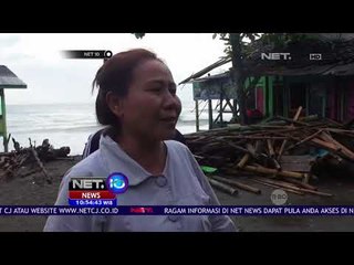 Rumah & Warung Rusak Diterpa Gelombang - NET 10