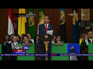 Hadiri Dies Natalis UI, Presiden Diprotes Dengan Kartu Kuning - NET16