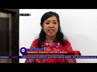 Berbagi Angpao Untuk Lansia - NET 10