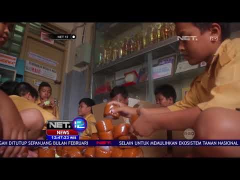 Siswa SD di Semarang Buat Bingkisan Kue Keranjang - NET12