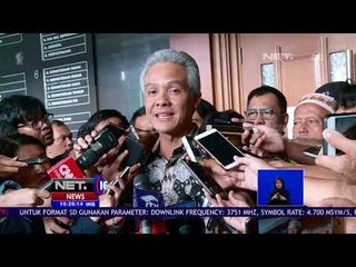 Ganjar Saksi Dengan Terdakwa Setnov - NET 16