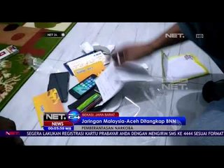 BNN Sita 10 Kg Sabu Jaringan Malaysia Aceh - NET 24