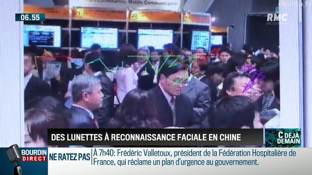 La chronique d'Anthony Morel : Des lunettes à reconnaissance faciale en Chine - 13/02