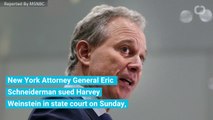 New York Attorney General Sues Harvey Weinstein