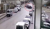 Başkent’te trafik kazaları kameralara yansıdı