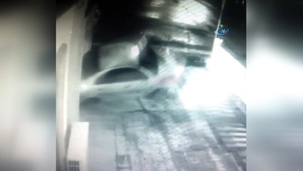 Kontrolden çıkan taksi lokantaya böyle girdi