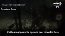 Blackouts, flooding as cyclone batters Tongan capital