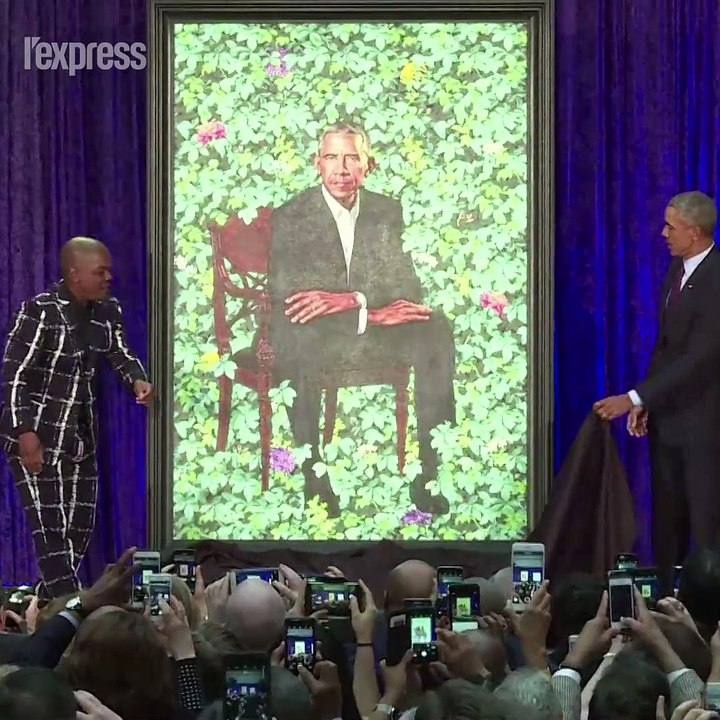 Les Obama dévoilent leurs portraits officiels