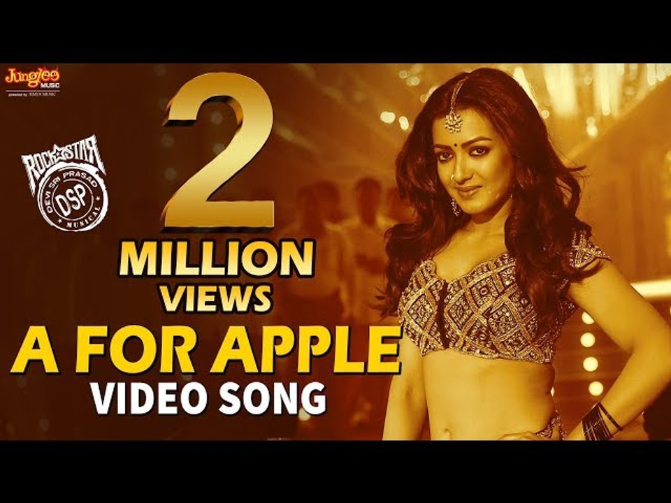 A For Apple Full Video Song  Bellamkonda Sreenivas  Catherine Tresa  DSP  Boyapati Srinu