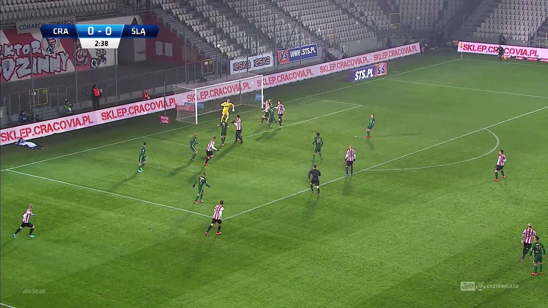 2018-02-10 - Cracovia 2_1 Slask Wroclaw - All actions