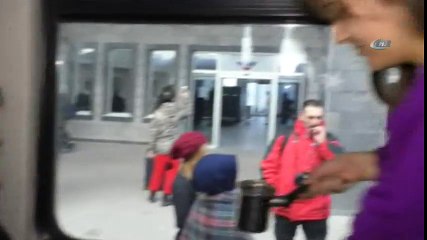 Ulaştırma Bakanı Arslan Doğu Ekspresiyle Yolculuk Yaptı