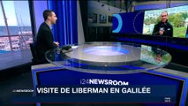 Visite de Liberman en Galilée