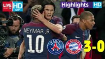 PSG vs Bayern Munich 3 - 0 Extended Highlights -27.09.2017 HD