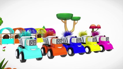 Colors Elephant Grass Learn Shapes Car W Number Cartoon Nursery Rhymes Songs For Children