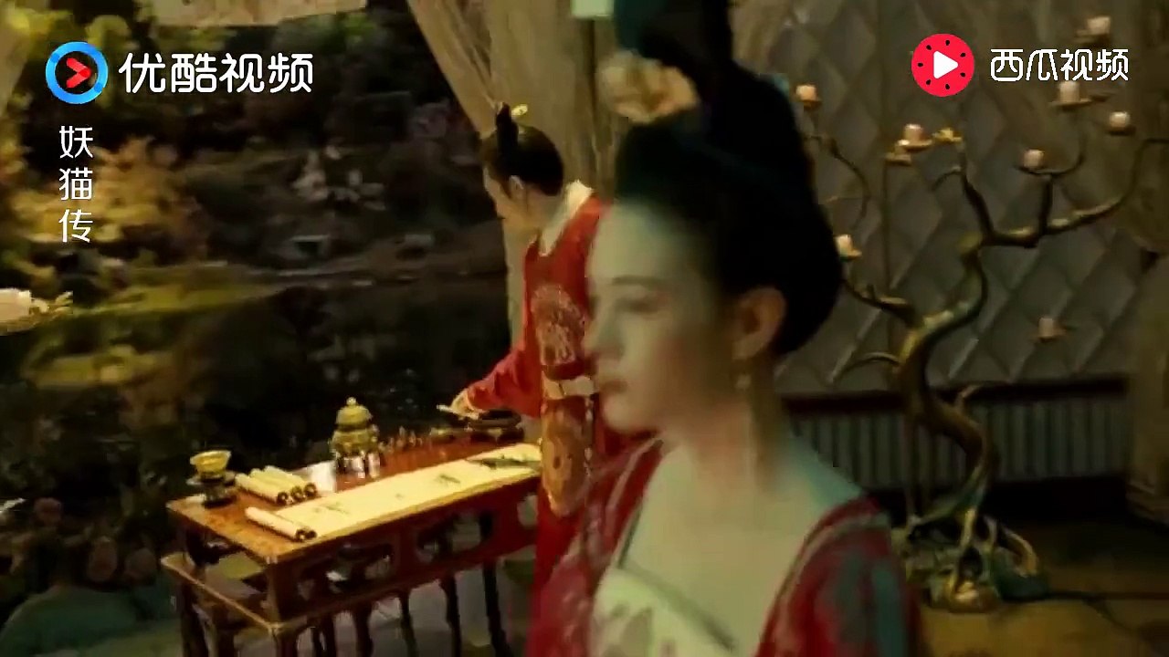 《妖猫传 Legend Of The Demon Cat》唐玄宗此刻的想法就是，一只蚂蚁想跟一只大象争女人？