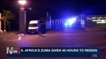 i24NEWS DESK | S. Africa' Zuma given 48 hours to resign | Tuesday, February 13th 2018