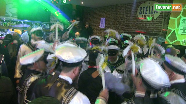 Mais pourquoi ces Marins ont-il défilé ce mardi à Binche?