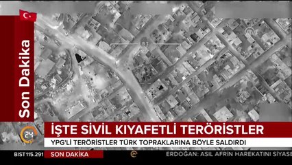 İşte ABD destekli sivil kıyafetli PKK/PYD'li teröristler