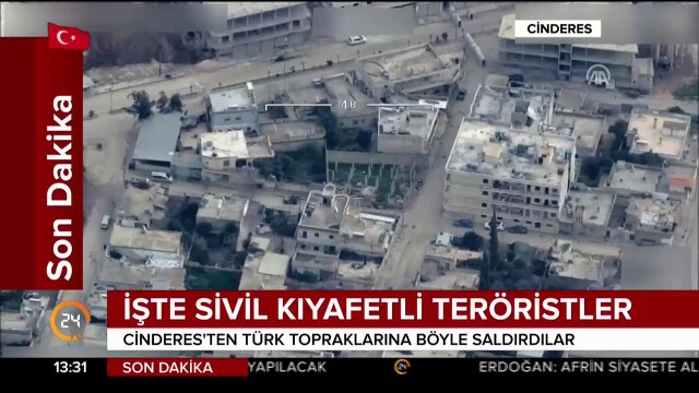 İşte sivil kıyafetli PKK/PYD'li teröristler