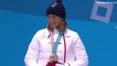 JO 2018 : Biathlon - Le podium d'Anaïs Bescond en poursuite femmes