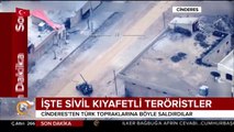 Sivil kıyafetli teröristler TSK tarafından böyle havaya uçuruldu