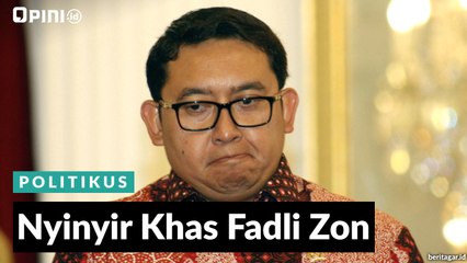#1MENIT | Nyinyir Khas Fadli Zon