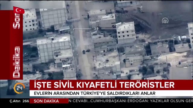 İşte ABD destekli sivil kıyafetli PKK/PYD'li teröristler