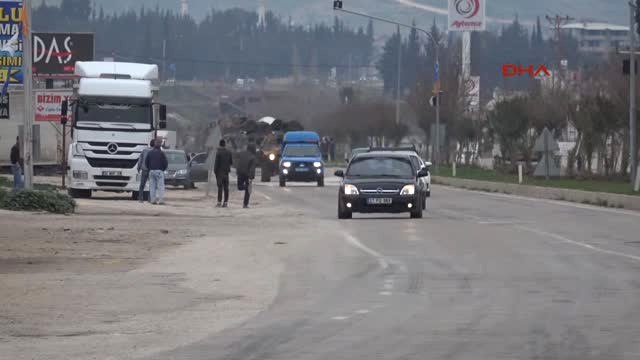 Hatay Sınıra Askeri Sevkiyat Devam Ediyor 2