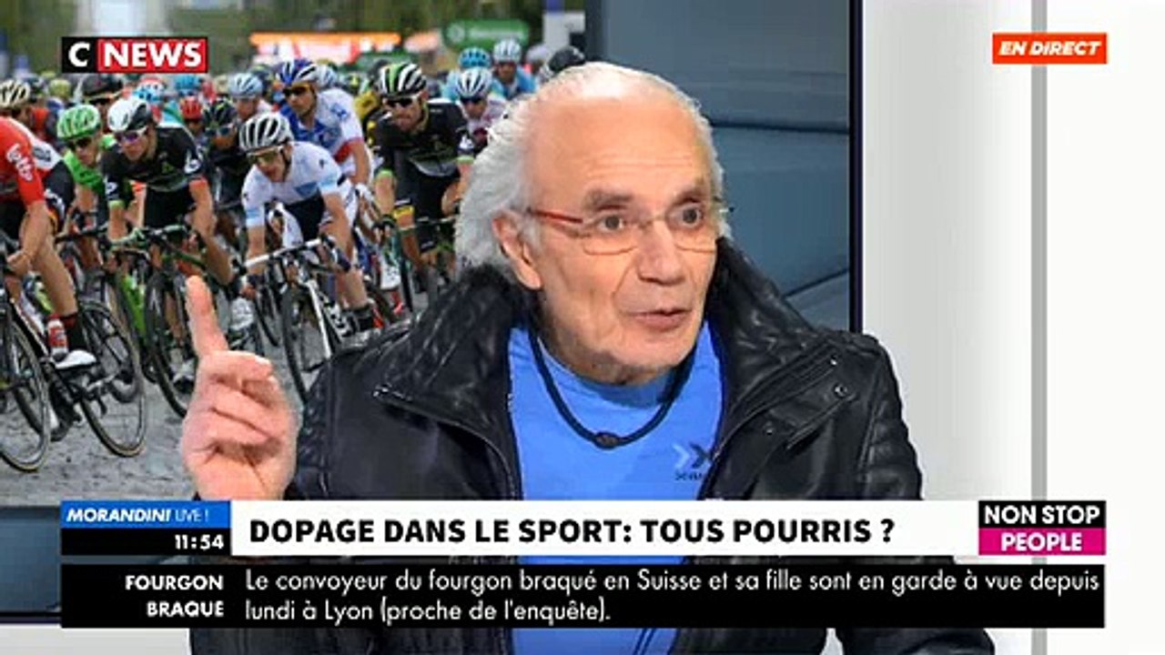 Tous les sportifs sont-ils dopés ? Regardez la réponse incroyable du Docteur Jean-Pierre de Mondenard