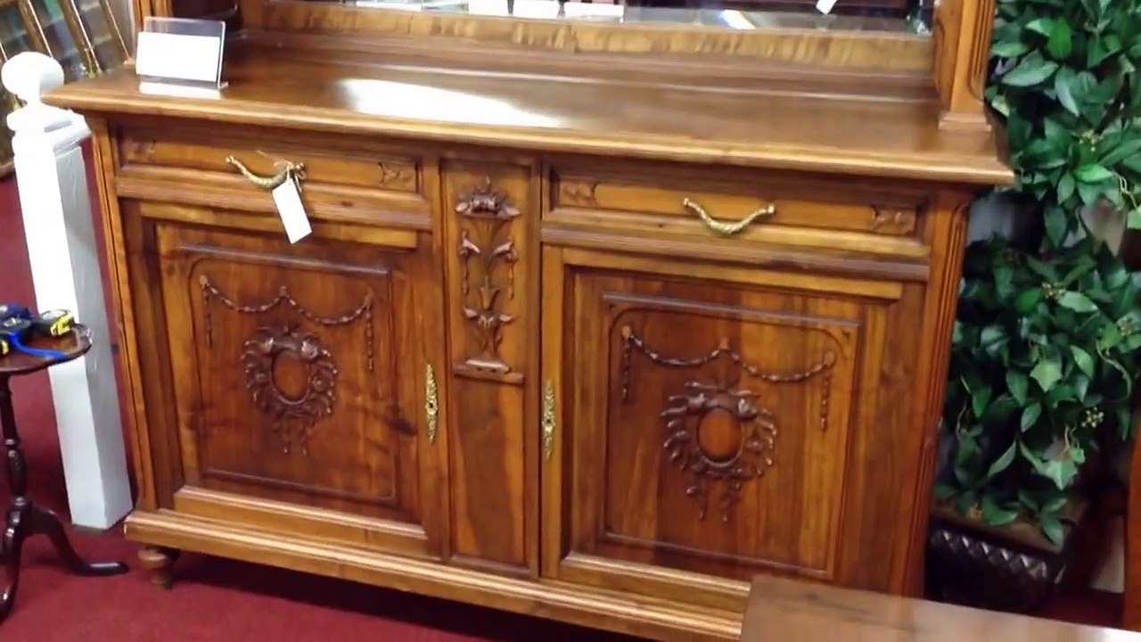 Antique French Court Cupboard $1899