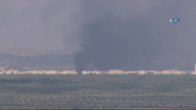 Cenderes'teki Terör Mevzileri ve Sığınaklardan Duman Yükseliyor