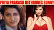 Priya Prakash dethrones Sunny Leone, becomes most Googled celebrity | Oneindia News
