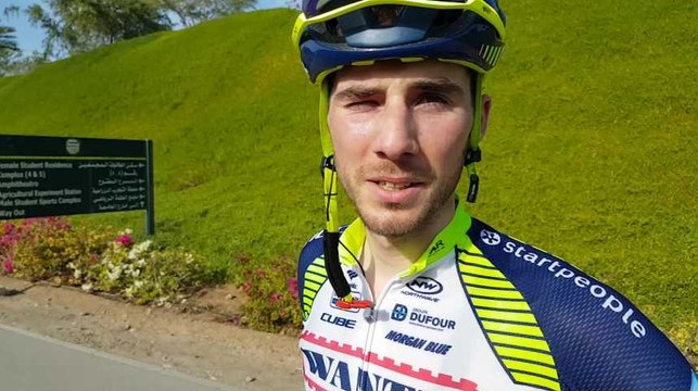 Interview de Boris Vallée après la première étape du Tour d'Oman