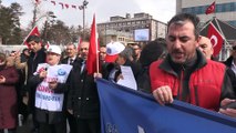 Kamu-Sen Erzurum'dan Zeytin Dalı Harekatı'na destek