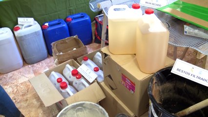 Desmantelan un laboratorio de cocaína en un chalet de Ribarroja