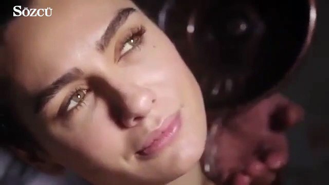 Geceye bu hamam sahnesi damga vurdu