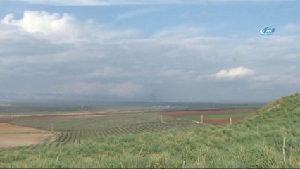 Cenderes'teki terör mevzileri ve sığınaklardan duman yükseliyor