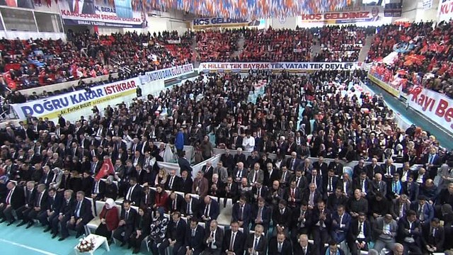 Başbakan Yıldırım: “Ey ABD bu canilere silah vermeyi bırak. Verdiğiniz silahları da artık söz verdiğiniz gibi toplayın artık”