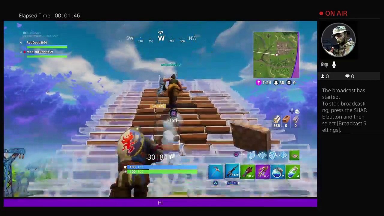 Fortnite trying to win (2)