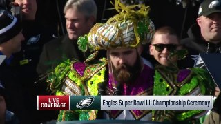 Super bowl - Jason Kelce's EPIC Rant at the Eagles Super Bowl Parade An Underdog is a Hungry Dog!   NFL