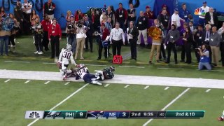 Super bowl - Jeffery's Sideline Snag Sets Up Blount's Big TD to Extend Lead!  Can't-Miss Play  Super Bowl LII