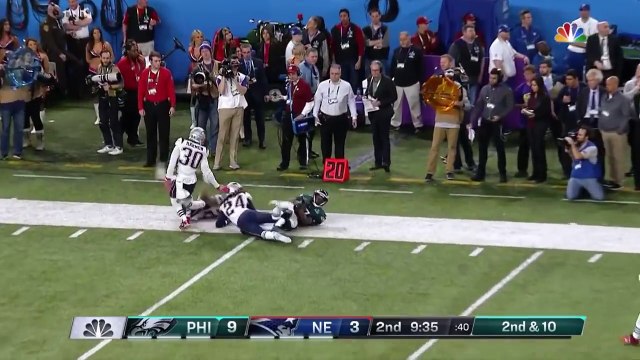Super bowl - Jeffery's Sideline Snag Sets Up Blount's Big TD to Extend Lead! Can't-Miss Play Super Bowl LII