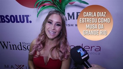 Carnaval 2018: Carla Diaz foi musa da Grande Rio