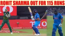 India vs South Africa 5th ODI : Rohit Sharma dismissed for 115 runs | Oneindia News