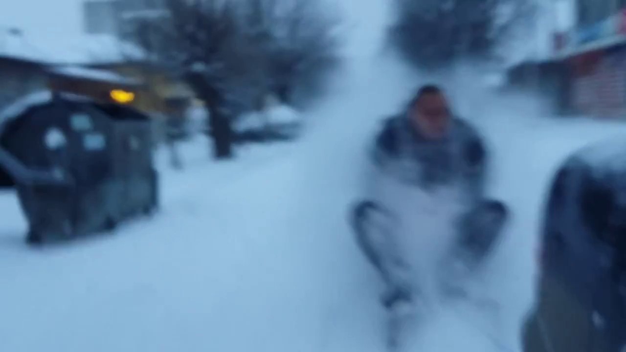 Crazy Fun!!!  Experiment with a sled!